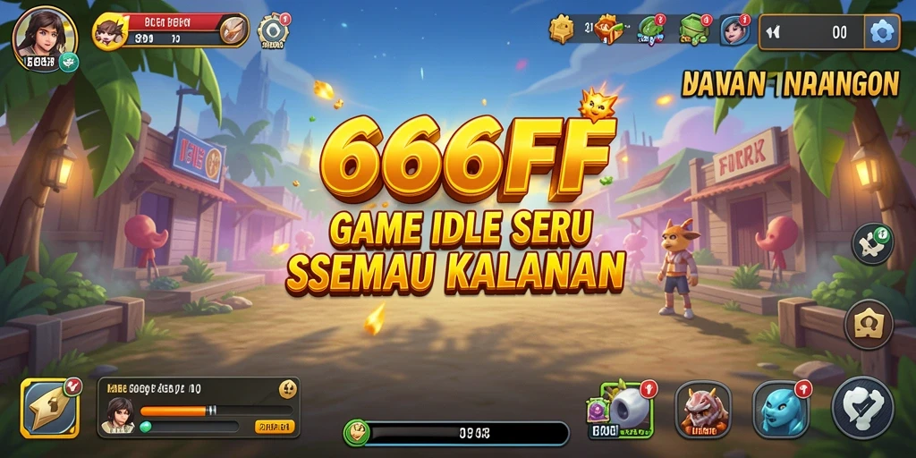 Tampilan gameplay seru dan menghibur di 666FF.