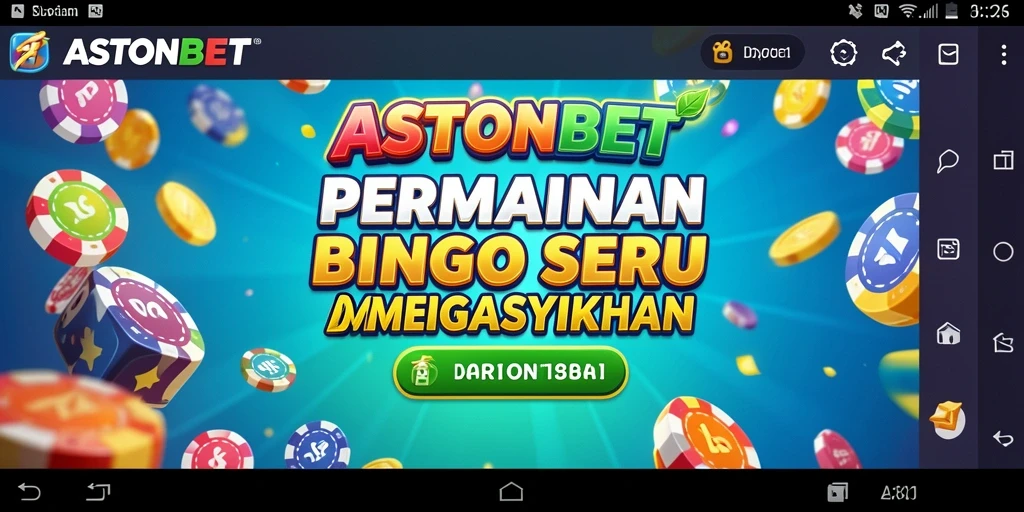 Screenshot gameplay ASOTNBET menampilkan momen seru permainan Bingo.