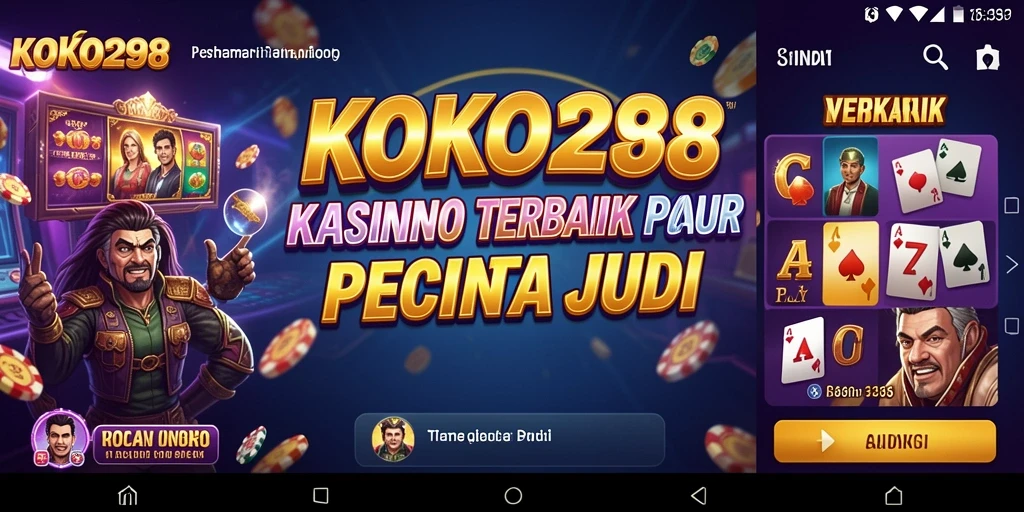 Tampilan gameplay KOKO288 yang mengasyikkan di dunia Kasino.