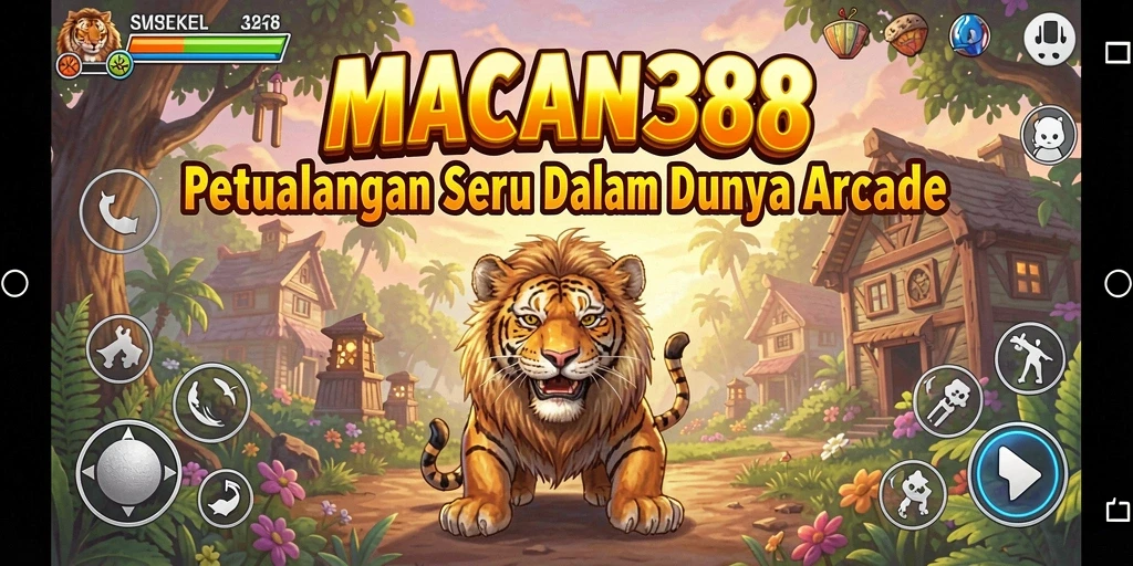 Tampilan gameplay seru dan menantang dari MACAN388.