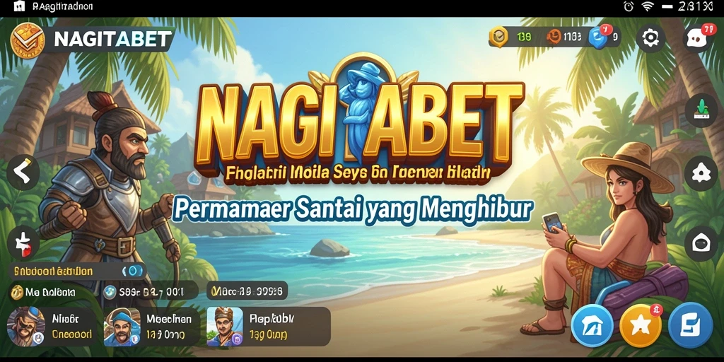 Tampilan menarik dari gameplay NAGITABET yang menyenangkan.