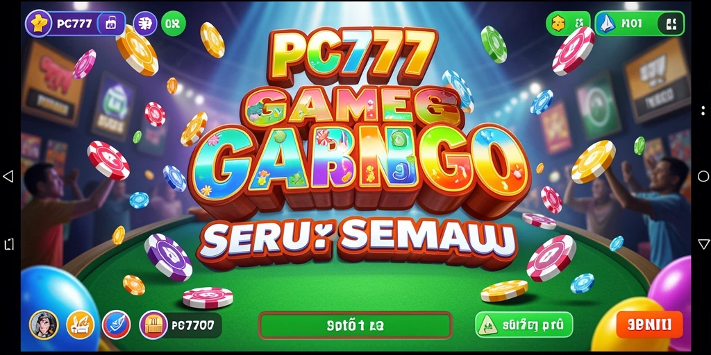 Screenshot PC777 menampilkan gameplay Bingo yang seru dan interaktif.