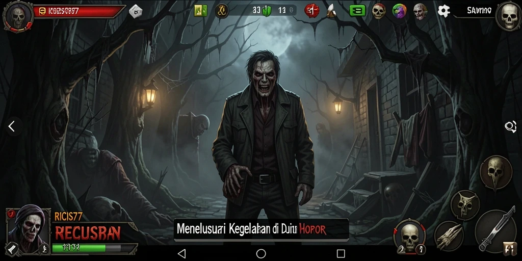 Tangkap momen mencekam dari gameplay RICIS77 dalam screenshot ini.