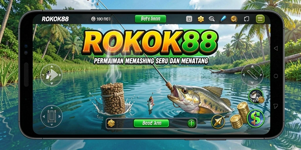 Tangkapan besar dengan grafis luar biasa dalam ROKOK88.