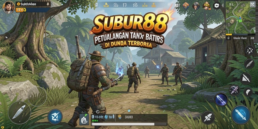 Tangkapan layar SUBUR88 menampilkan lingkungan Open World yang luas dan interaktif.