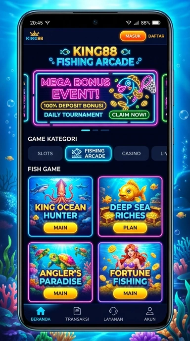 Fitur unggulan king88 yang memudahkan pengunduhan aplikasi.